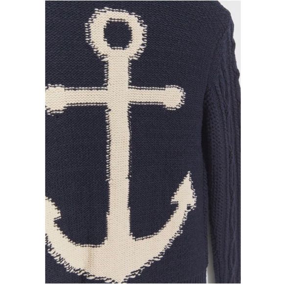 Anchors Away! Cableknit Cardigan NWT S - Picture 3 of 14